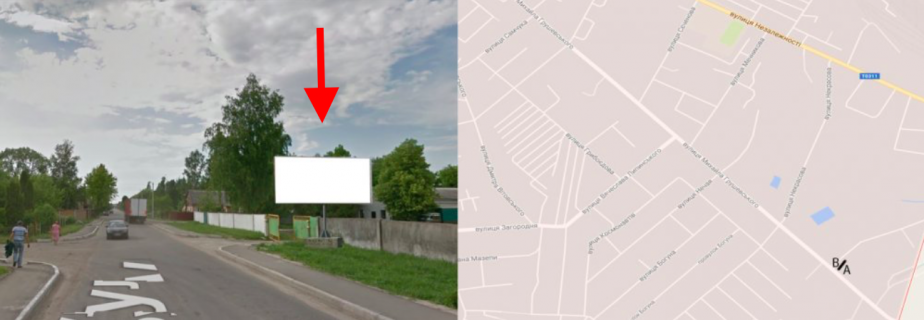 Billboard A in Kovel, 3х6  m. Kovel', st. Grusevskogo,100 Photo 1