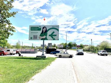 Billboard B in Volodymyr-Volinsky, 3х6  st. Luc'ka 105 / rajon supermarketu <<Nas Kraj>> / <<Tehnoluks>> / Apteka / mis'ka Biblioteka / vet. klinika <<Zajko>> / avto stoanka / Vel Photo 1