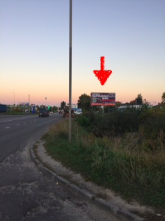 Billboard A in Kovel, 3х6  m. Kovel', st. Varsavs'ka, AZS WOG (Varsavs'ka trasa) Photo 1