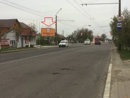 Billboard A in Lutsk, 3х6  st. Kovel's'ka, 155 B st peretin st. Cernisevs'kogo (Runa) v'izd v misto Photo 1