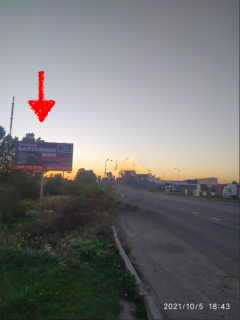 Billboard B in Kovel, 3х6  m. Kovel', st. Varsavs'ka, AZS WOG (Varsavs'ka trasa) Photo 1