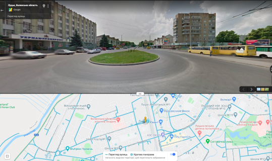 Billboard A in Lutsk, 3х6  pr-t Prezidenta Grusevs'kogo, 31 A st Z/D Vokzal, niz scheme