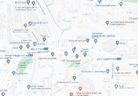 Video Billboard A in Kyiv, 2.32x3.14  Glubocic'ka st., 27, (rozsirenna 480h336) - 451182 scheme