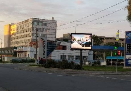 Video Billboard A in Dnipro (Dnipropetrovsk), 2.32x3.14  Aroslava Mudrogo st., 60-64, (rozsirenna 480h336) - 451091 Photo 1