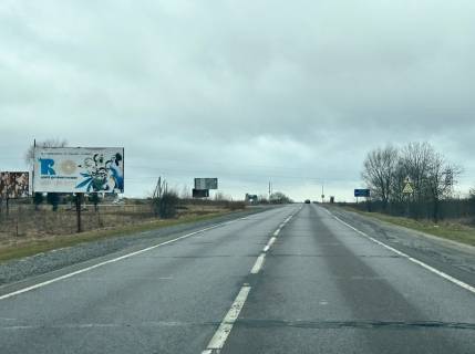 Billboard B in Lviv route, 3х6  a/d M10 Krakivec' L'viv 42+900 km Livoru Photo 1