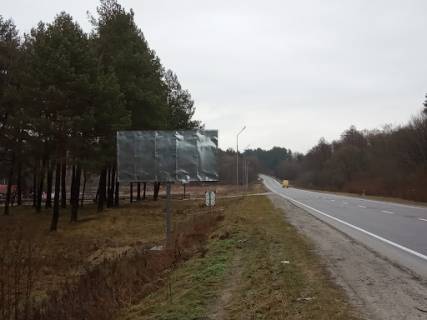 Billboard B in Lviv route, 3х6  a/d M10 Krakivec' L'viv 47+600 km pravoruc Photo 1