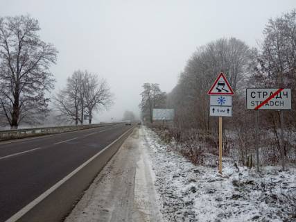 Billboard A in Stradch, 3х6  a/d M10 Krakivec' L'viv 18+750 km Livoruc Photo 1