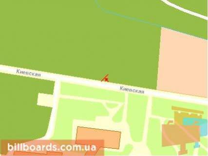 Billboard A in Rivne, Щит 3x6  Kiivs'ka st., 108, v centr scheme