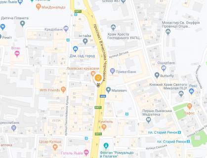 Scrolller, Scroll A in Lviv, Скролер 2.3х3.14  Cornovola V. av. / Medova st., v centr - 146886 scheme