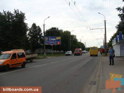 Billboard B in Lutsk, Щит 3x6  Gordiuk st., 11, v centr Photo 1