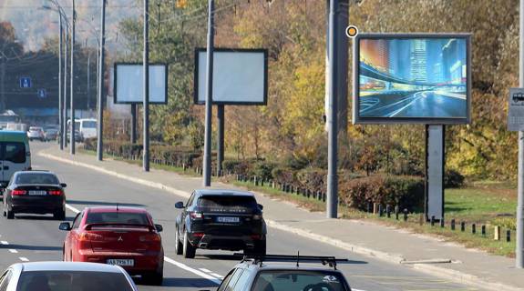 Scrolller, Scroll A in Kyiv, Скролер 2.3х3.14  Lobanovs'kogo Valeria av.,bila AZS ANP - 173603 Photo 1