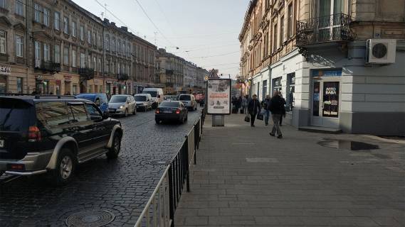 Citylight A in Lviv, Сітілайт 1.2х1.8  Gorodoc'ka st., 90 Photo 1