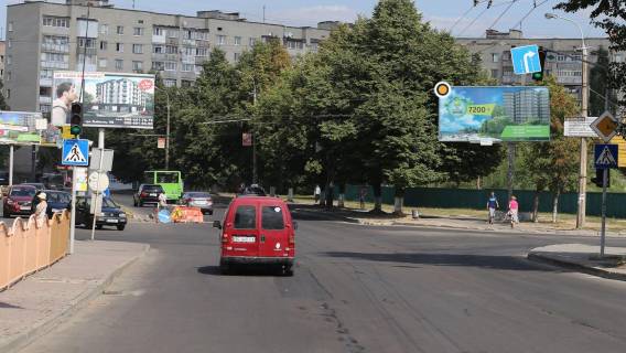 Billboard A in Lutsk, 3x6  Sobornosti prosp / Sportivna st., iz centru Photo 1