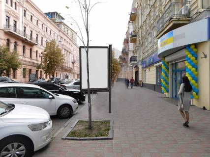 Citylight A in Kyiv, Сітілайт 1.2х1.8  Gorodec'kogo Arhitektora st. 4 KIJ AVIA Photo 1