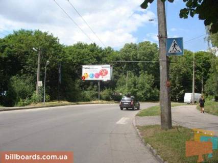 Billboard B in Ternopil, Щит 3x6  Slivens'ka st. / Lesi Ukrainki st., v centr Photo 1
