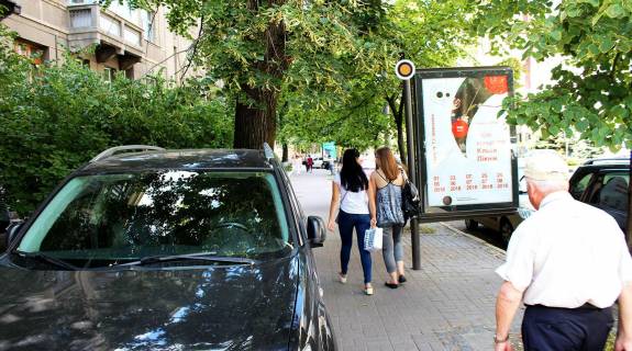 Citylight B in Kyiv, Сітілайт 1.2х1.8  Instituts'ka st. 16 Photo 1