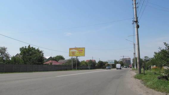 Billboard B in Boryspil, Щит 3x6  Kiivs'ka st., 144, v`izd v centr z Harkova ta Cerkas Photo 1