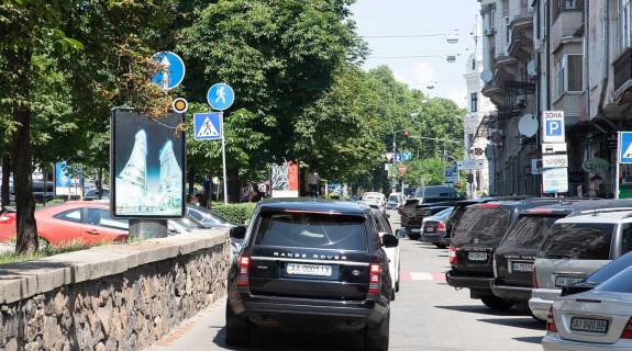 Citylight A in Kyiv, Сітілайт 1.2х1.8  Antonovica st. rozdil'nik Photo 1