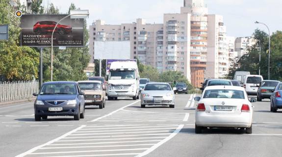 Billboard B in Kyiv, Щит 3x6  Harkivs'ke sose, 21/1, navproti AZS ANP Photo 1