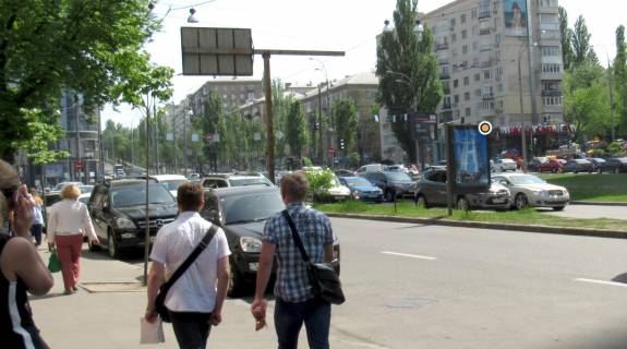 Citylight B in Kyiv, Сітілайт 1.2х1.8  Basejna st.(rozdil'nik)(1) Photo 1