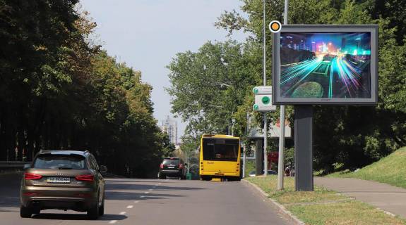 Billboard A in Kyiv, борд  Borsagivs'ka st. 14 Photo 1