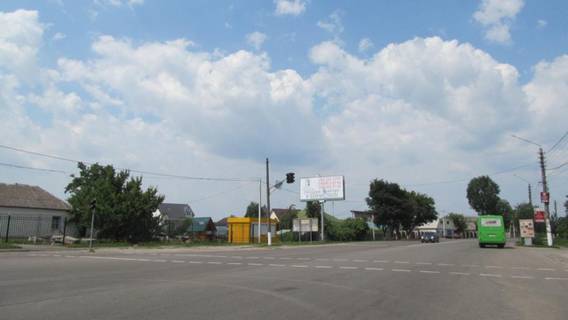 Billboard B in Boryspil, Щит 3x6  Kiivs'ka st., 154, bila cerkvi, v`izd do Centru Photo 1