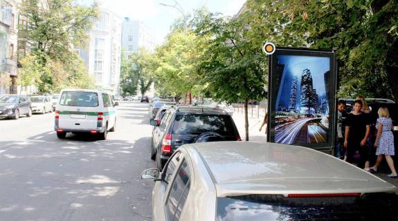 Citylight A in Kyiv, Сітілайт 1.2х1.8  Instituts'ka st. 16 Photo 1