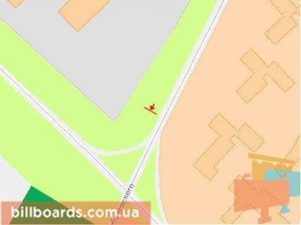 Billboard A in Ivano-Frankivsk Galickaa st., doroga na L'vov, iz centra !!! Razmer 2800h5970 mm !!! scheme