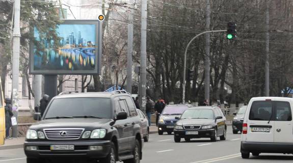 Backlight B in Kyiv, Беклайт 2.3х3.14  Povitroflots'kij av. 24 Photo 1