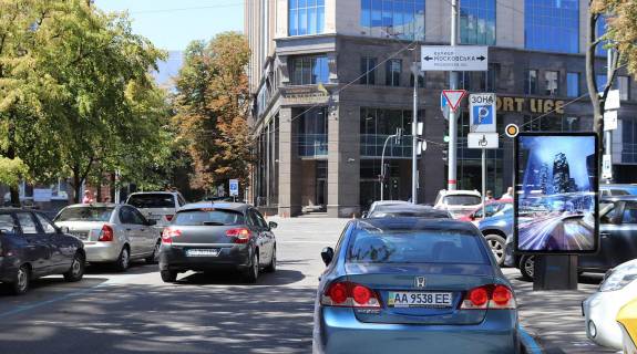 Citylight A in Kyiv, Сітілайт 1.2х1.8  Lejpciz'ka st. Photo 1