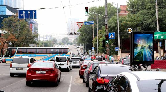 Citylight A in Kyiv, Сітілайт 1.2х1.8  Get'mana Pavla Skoropads'kogo st. 22 Photo 1