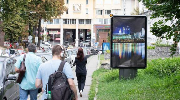 Citylight B in Kyiv, Сітілайт 1.2х1.8  Teresenkivs'ka st. 1 Photo 1