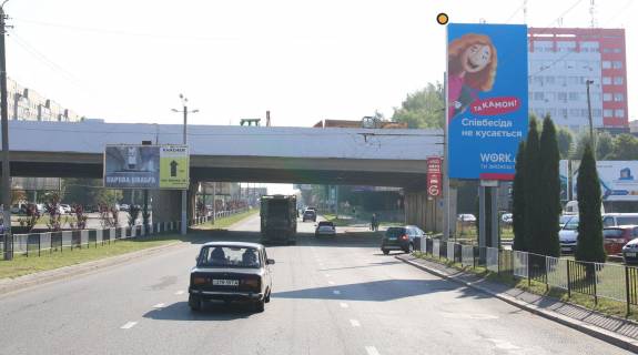 Billboard A in Lviv, борд  Naukova st. / Kn.Ol'gi st. Photo 1