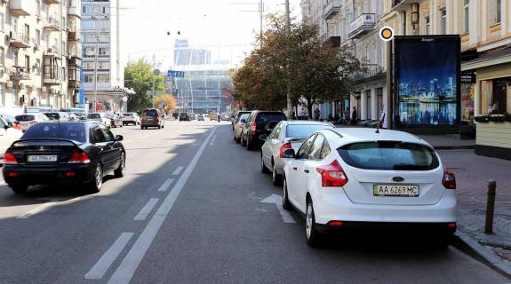 Citylight A in Kyiv, Сітілайт 1.2х1.8  Zilans'ka st. 9-11 Photo 1