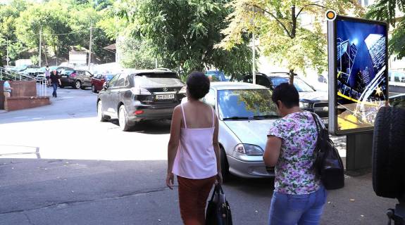 Citylight B in Kyiv, Сітілайт 1.2х1.8  Borisa Grincenka st. 9-1 Photo 1