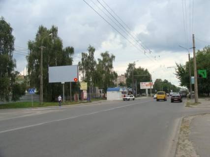 Billboard B in Lutsk, Щит 3x6  Konakina st., 64, bila AZS OKKO, iz centru Photo 1
