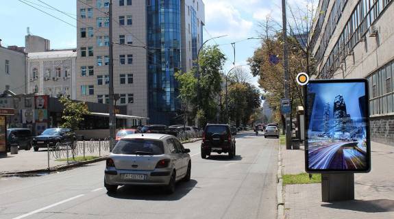 Citylight A in Kyiv, Сітілайт 1.2х1.8  Knaziv Ostroz'kih (Moskovs'ka) st. 8b Zavod Arsenal Photo 1