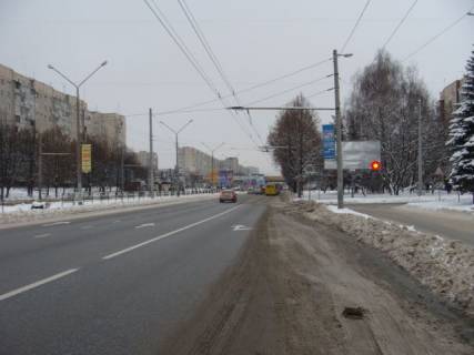 Billboard A in Lviv, 3x6  Naukova st., 29, do st. Kn Ol'gi scheme