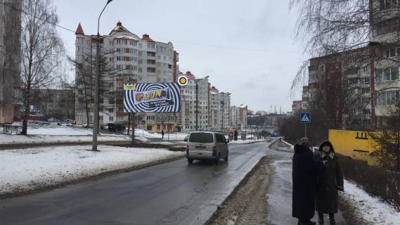 Billboard A in Ternopil, Щит 3x6  Konoval'ca st.15, rozdil'ca smuga, do av.Zluki Photo 1
