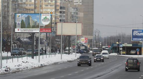 Billboard B in Kyiv, Щит 3x6  Revuc'kogo st. 24 Photo 1