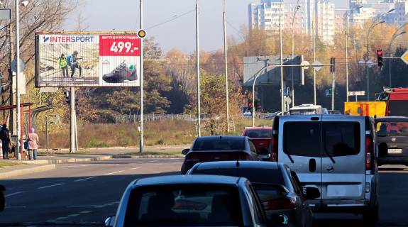 Billboard B in Kyiv, Щит 3x6  Zdolbunivs'ka st., 30 m vid Tal'nivs'koi st. Photo 1