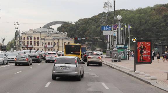 Cityscroll A in Kyiv, Скролер 1.2х1.8  Hresatik st.,5 Photo 1
