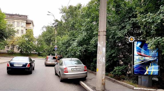 Citylight A in Kyiv, Сітілайт 1.2х1.8  Kruglouniversitets'ka st. 16 Photo 1