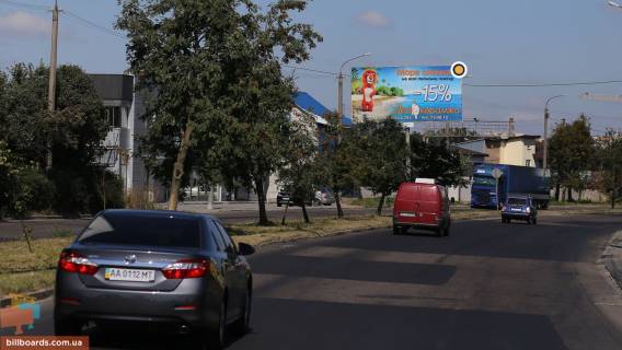 Billboard A in Lutsk, Щит 3x6  Karpenka-Karogo st., rozpodiluvac, AZS Maveks, v centr Photo 1