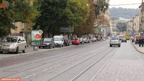 Citylight B in Lviv, Сітілайт 1.2х1.8  Gorodoc'ka st., 42 (navproti livogo kuta bud. No79). Photo 1