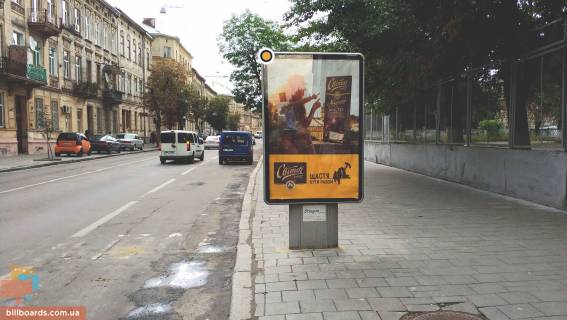 Citylight A in Lviv, 1.2х1.8  Zelena, 12 (u zoni perehr. Z st. S.Palia ta st. Konopnic'koi). Photo 1