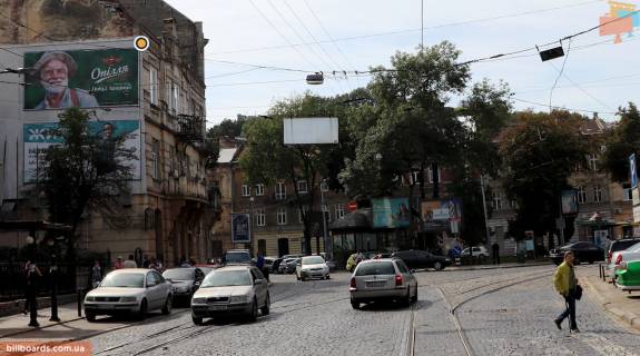 Billboard B in Lviv, Щит 3x6  Franko Iv st., 75, verhnij, do st. Vitovs'kogo Photo 1