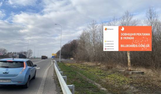 Billboard A in Poltava, 3х6  st. Har'kovskoe sosse (341+700 km) 3h6 m Photo 1