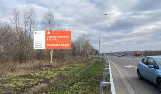 Billboard B in Poltava, 3х6  st. Har'kovskoe sosse (341+700 km) 3h6 m Photo 1