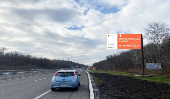 Billboard A in Poltava, 3х6  st. Har'kovskoe sosse (343+130 km) 3h6 m Photo 1